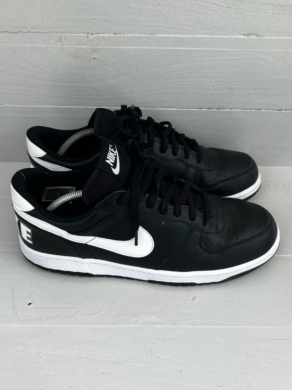 Nike Big Nike Low Black White 355152-016 Size 11.5